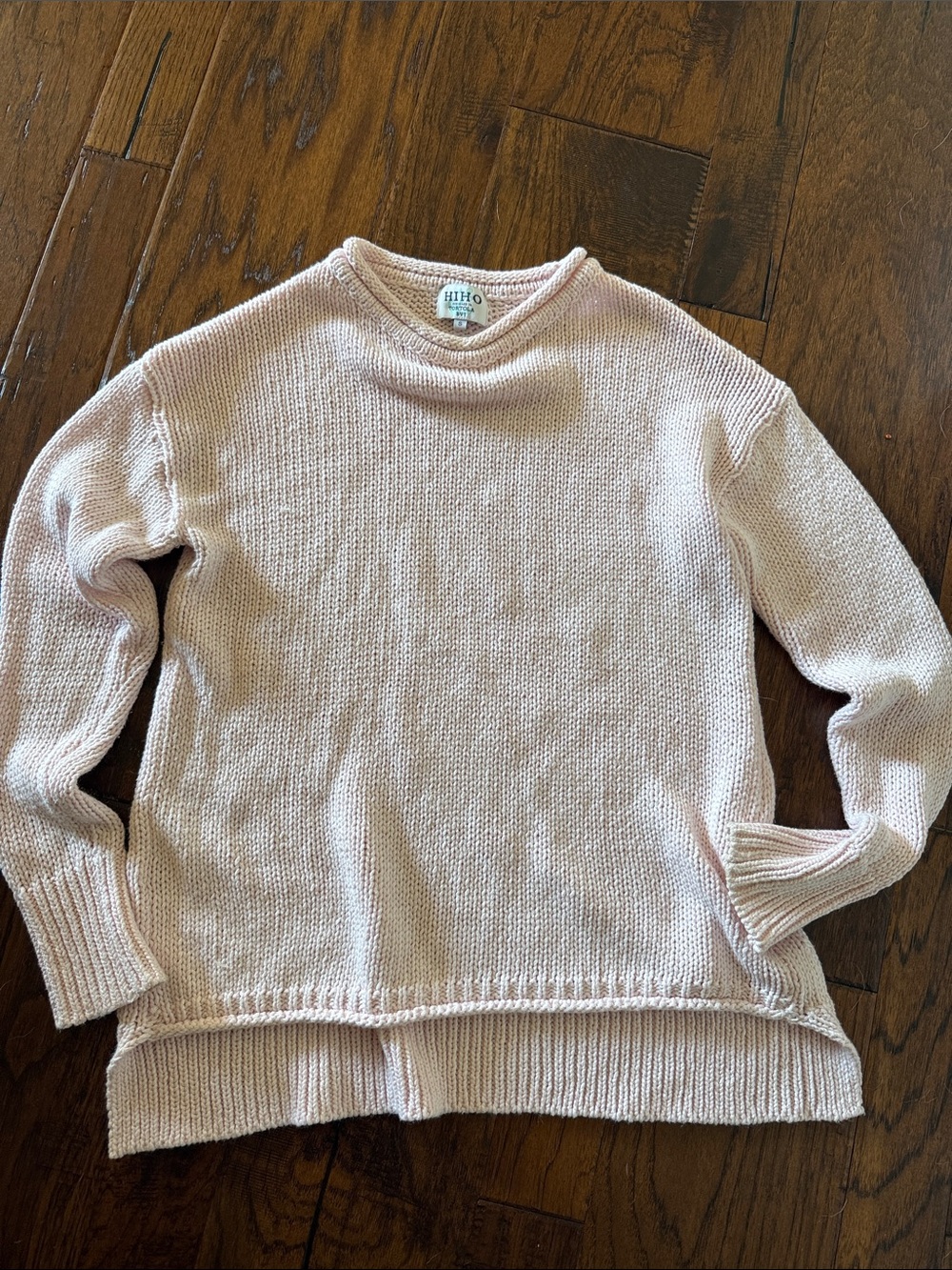 HIHO Knit Rollneck Sweater - Light Pink